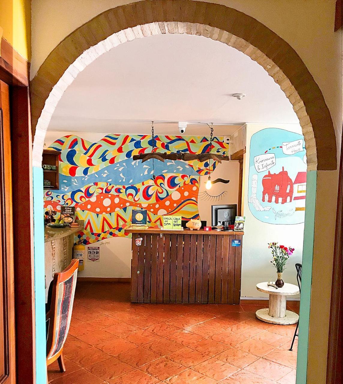 Hostal Xue Villa de Leyva Exterior foto